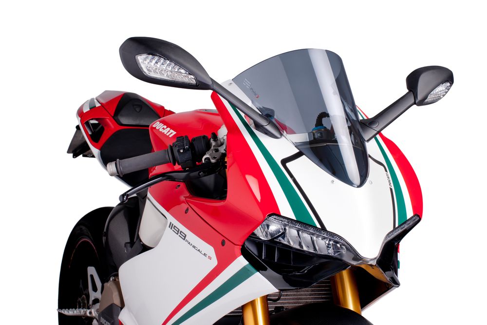 PUIG 5990H R-Racer Scheibe  passend fuer DUCATI 1199 PANIGALE Getönt