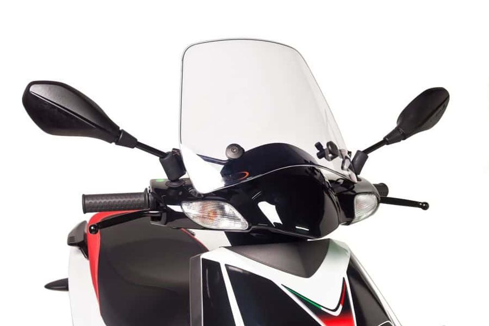 PUIG 6011W Rollerscheibe Trafic  passend fuer APRILIA SR MOTARD 50 Transparent