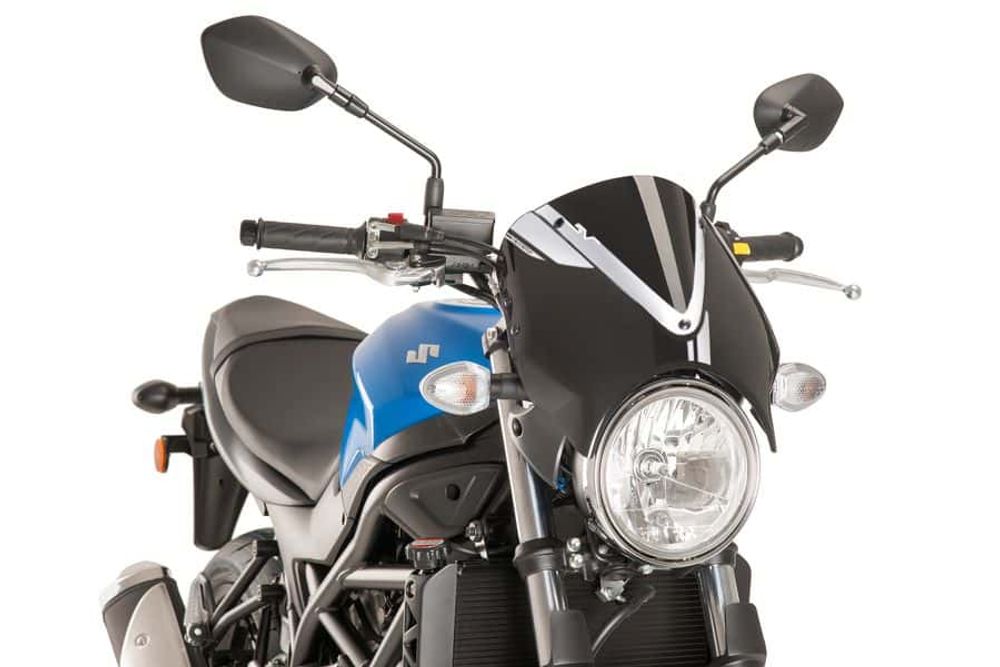 PUIG 8926N Retrovision  passend fuer SUZUKI SV650 Schwarz