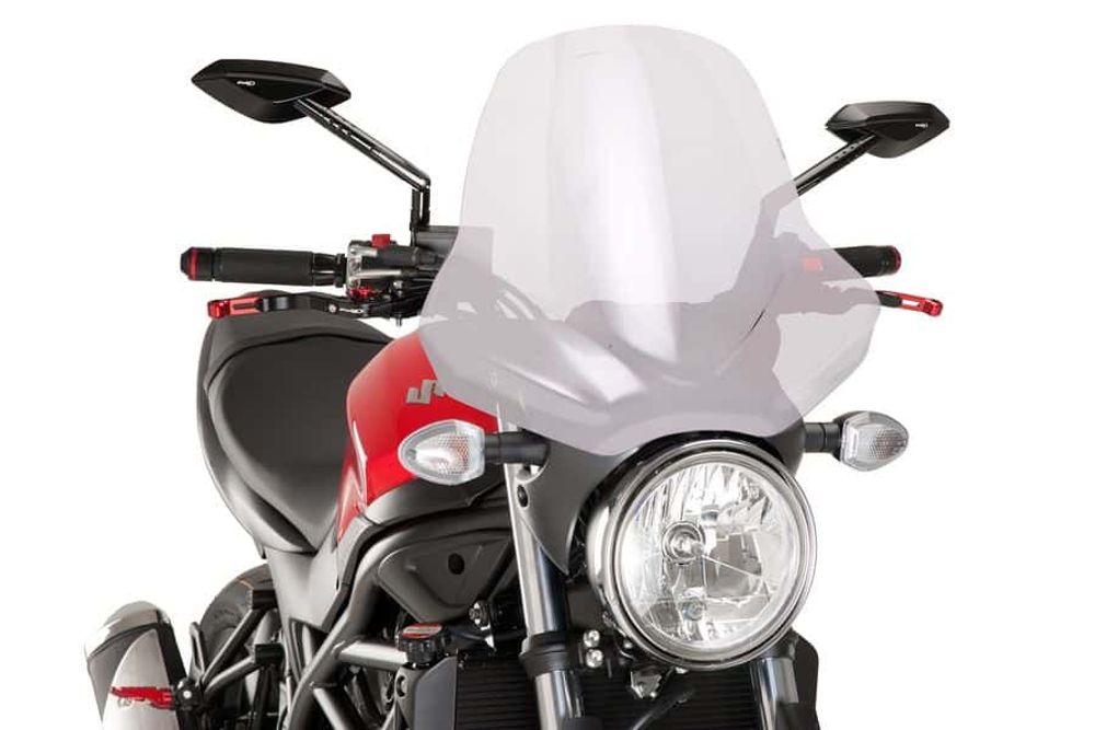 PUIG 5267W Touring II  passend fuer KAWASAKI ER-5 TWISTER Transparent