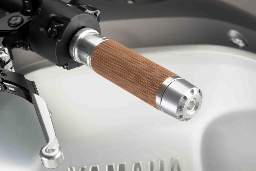 PUIG 6891P Lenkerenden Kurz  passend fuer YAMAHA XJR1300 Silber