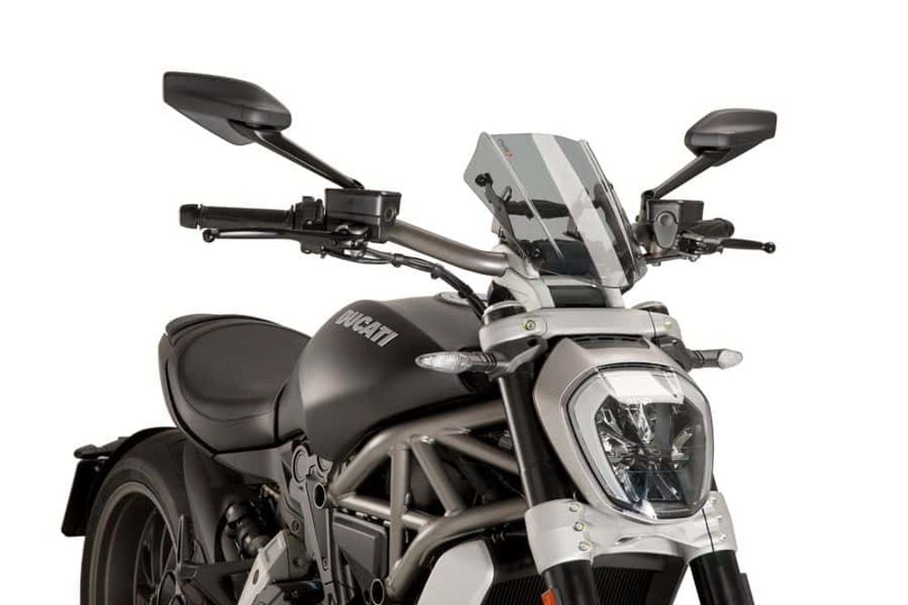 PUIG 8921H New Generation Verstellbare  passend fuer DUCATI X DIAVEL Getönt