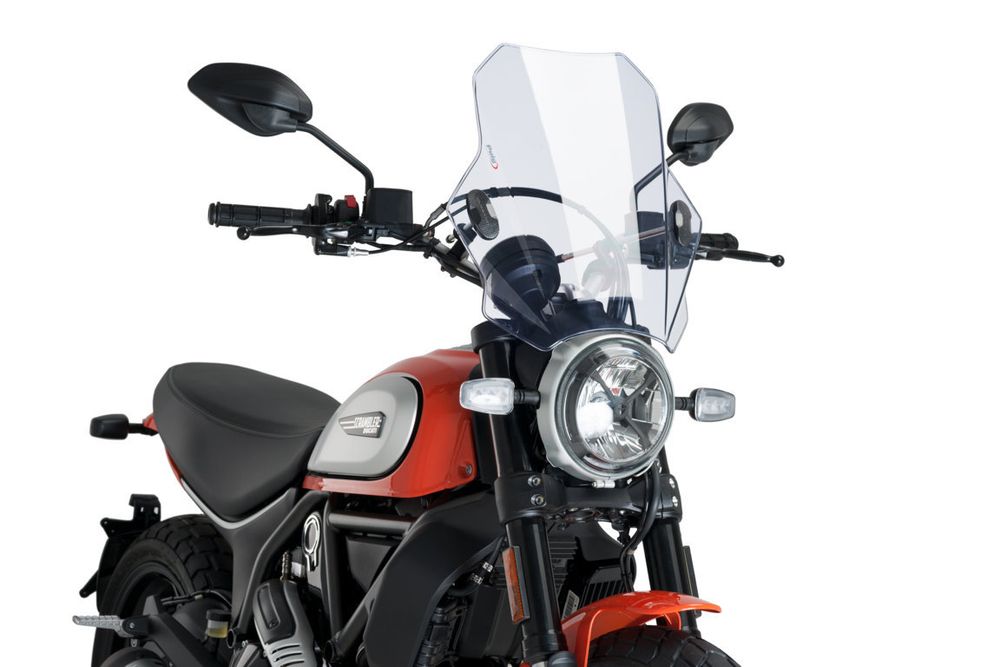 PUIG 8088W Bat  passend fuer KAWASAKI ER-5 TWISTER Transparent
