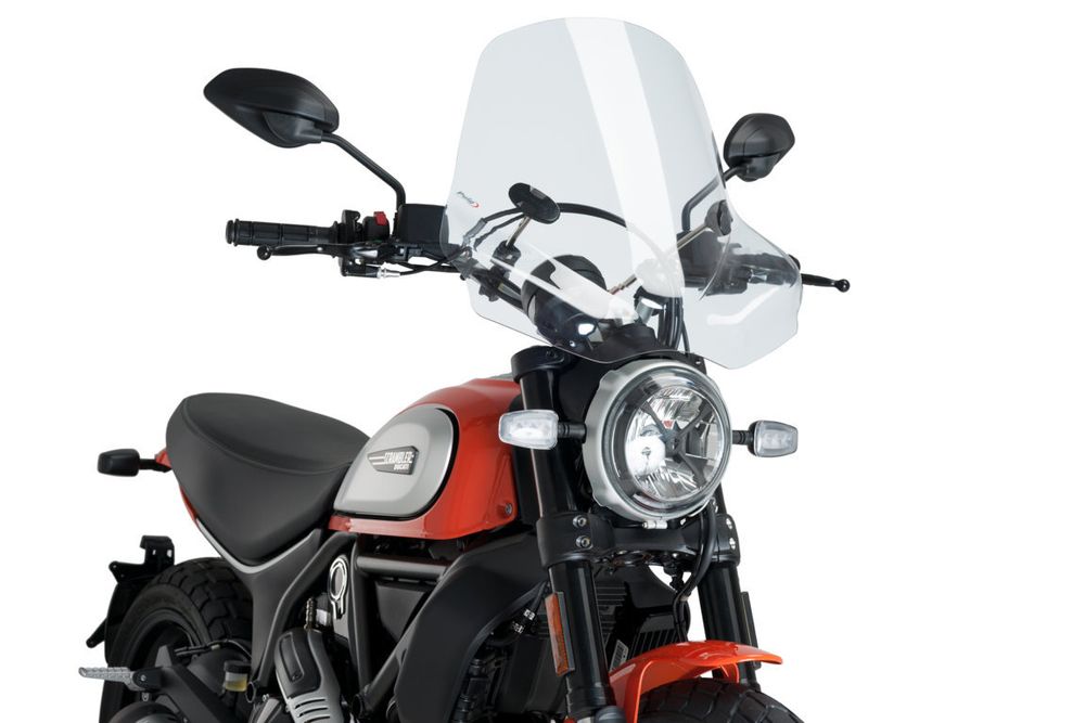 PUIG 5267W Touring II  passend fuer KAWASAKI ER-5 TWISTER Transparent