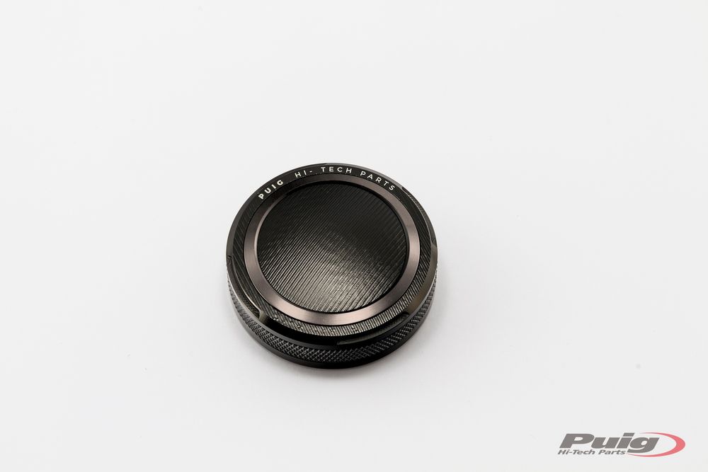 PUIG 9264P Vorderer Bremsflüssigkeitsbehälterdeckel  passend fuer SUZUKI GSX-R750 Silber
