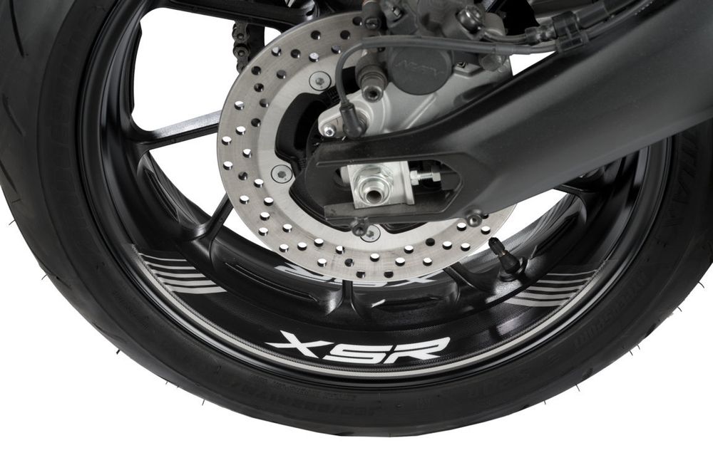 PUIG 9985P Rim Strips Specials  passend fuer YAMAHA XSR900 Silber