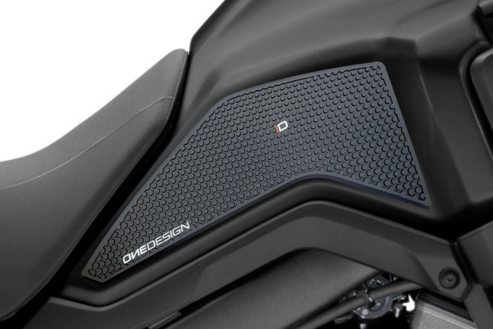 PUIG 20075N Seitliche Tankprotektor  passend fuer HONDA CRF1000L AFRICA TWIN Schwarz