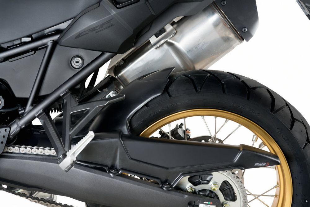 PUIG 3484J Hinterradabdeckungen   passend fuer HONDA CRF1000L AFRICA TWIN Mattschwarz
