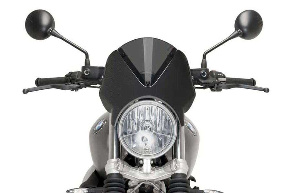 PUIG 9339F Retrovision  passend fuer BMW R NINE T SCRAMBLER Stark getönt