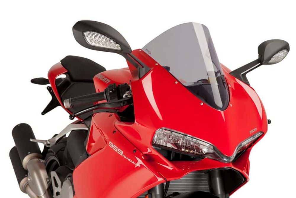 PUIG 7621H R-Racer Scheibe  passend fuer DUCATI 1299 PANIGALE Getönt