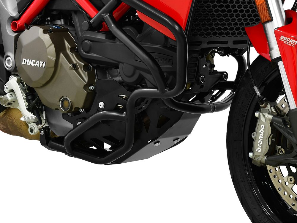 Ibex 10003116 Kompatibel/Ersatz für Motorschutz Ducati Multistrada 1200 / S BJ 2015-17 Schwarz