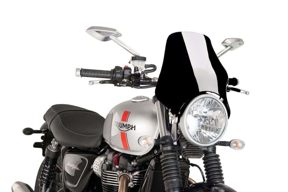 PUIG 0869N Naked  passend fuer KAWASAKI ER-5 TWISTER Schwarz