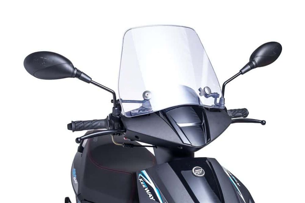 PUIG 8103W Rollerscheibe Trafic  passend fuer KEEWAY FACT 50 EVO Transparent