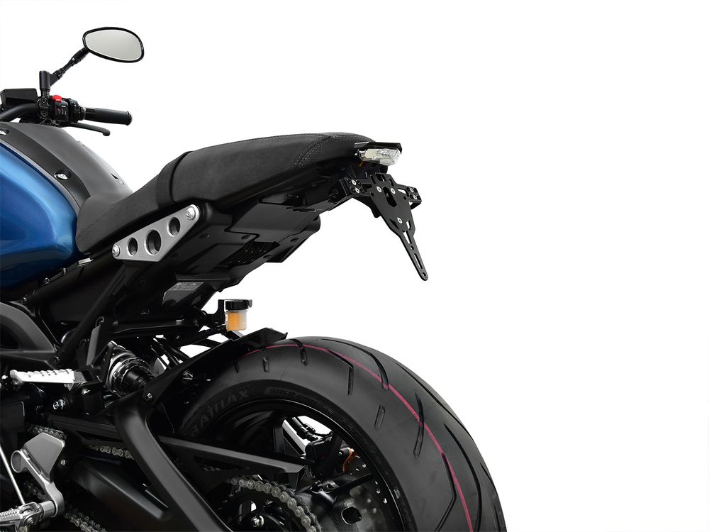 Ibex 10002963 Kompatibel/Ersatz für Kennzeichenhalter Yamaha XSR900 BJ 2016-21 Schwarz