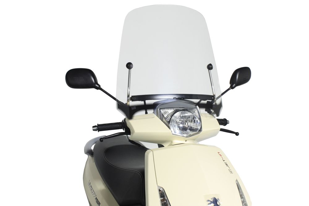 PUIG 4676W Rollerscheibe T.G  passend fuer PEUGEOT VIVACITY 3 125 4T AC E3 Transparent