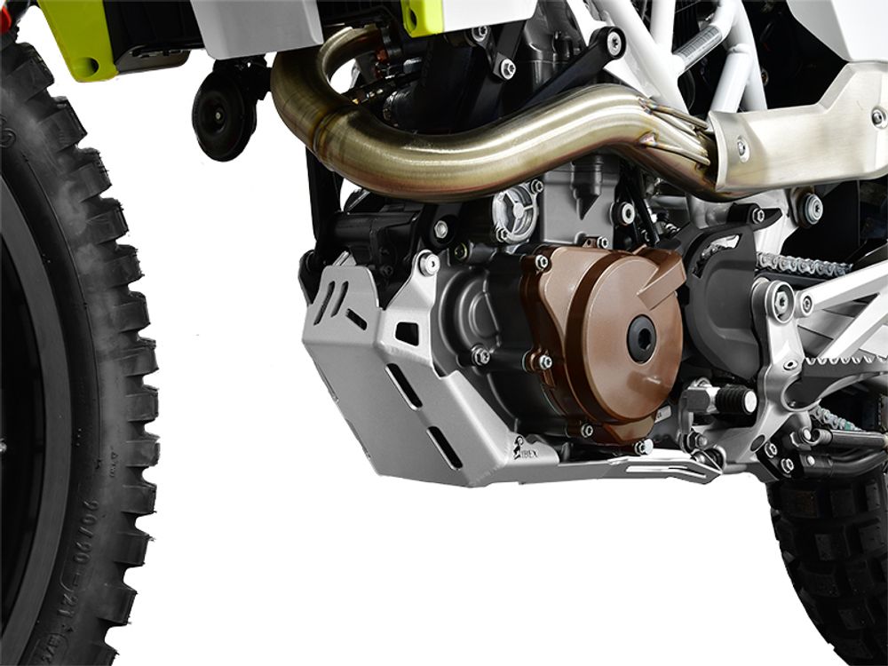 Ibex 10003099 Kompatibel/Ersatz für Motorschutz Husqvarna 701 Enduro BJ 2016-22 Silber