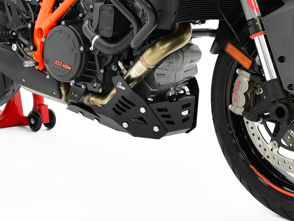 Ibex 10003158 Kompatibel/Ersatz für Motorschutz KTM 1290 Super Duke GT BJ 2016-21 Schwarz