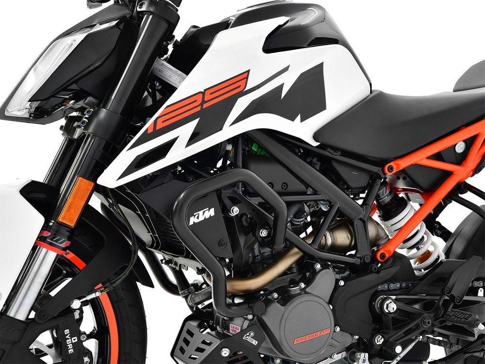 Ibex 10003162 Kompatibel/Ersatz für Sturzbügel KTM 125 Duke BJ 2017-22 Schwarz