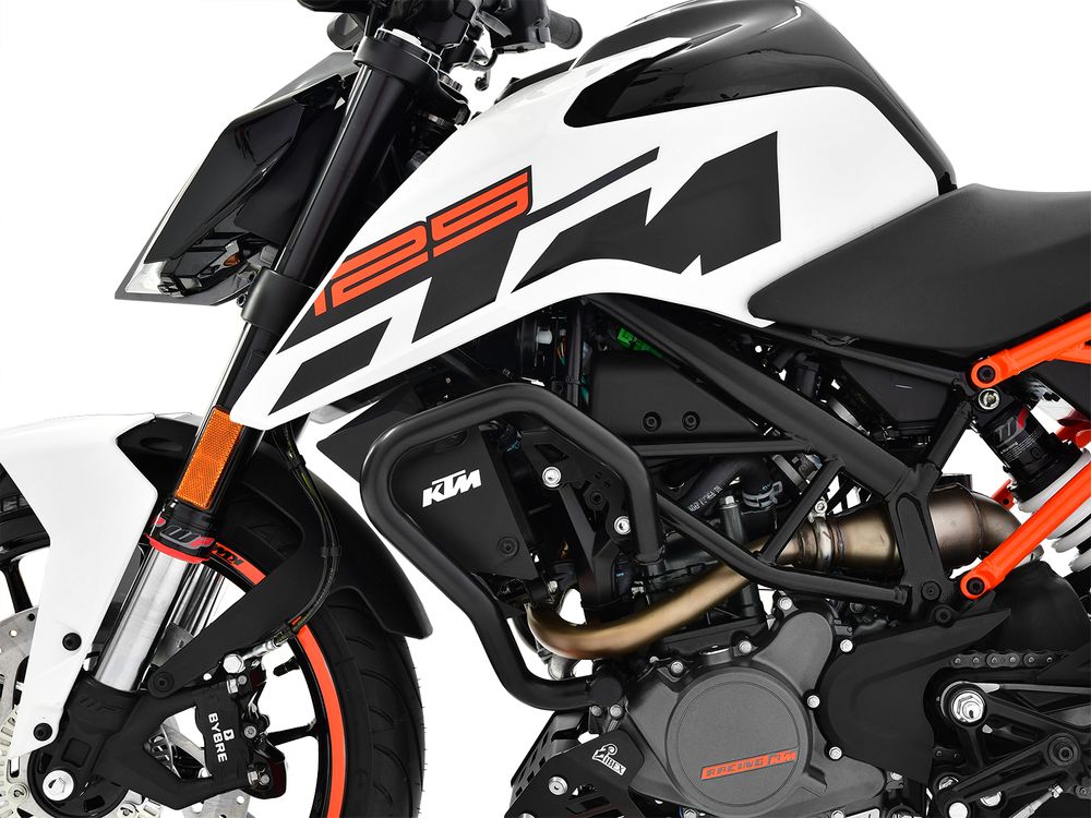 Ibex 10003162 Kompatibel/Ersatz für Sturzbügel KTM 125 Duke BJ 2017-22 Schwarz