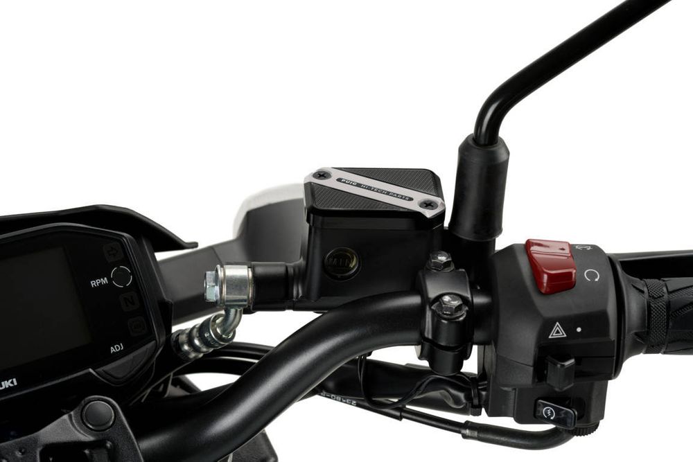 PUIG 9612P Vorderer Bremsflüssigkeitsbehälterdeckel  passend fuer BMW G310R Silber