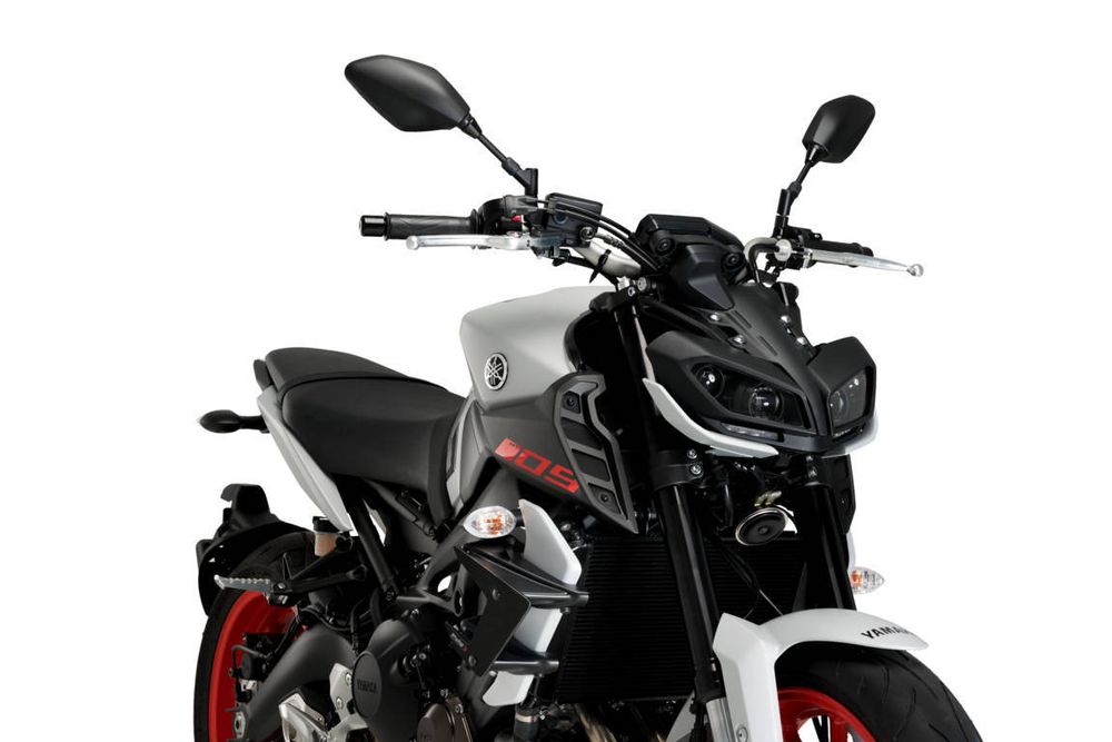 PUIG 20380N Naked Side  Spoiler  passend fuer YAMAHA MT-09 Schwarz