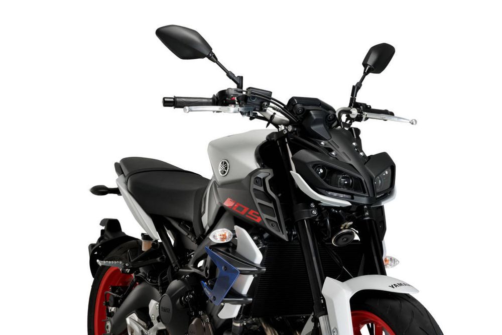 PUIG 20380A Naked Side  Spoiler  passend fuer YAMAHA MT-09 Blau