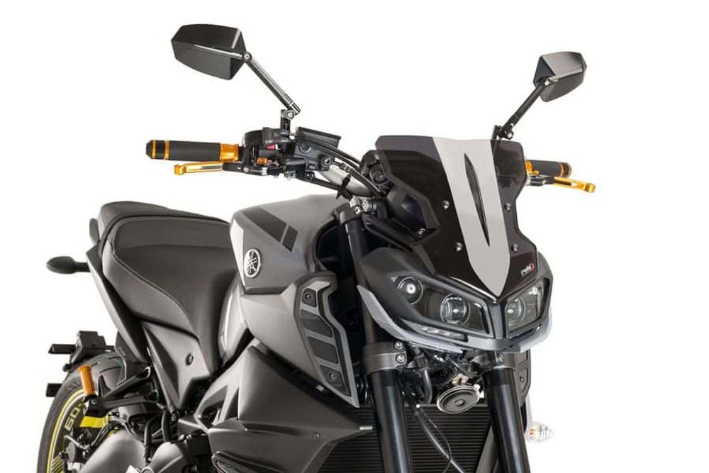 PUIG 9376F New Generation Sport  passend fuer YAMAHA MT-09 Stark getönt