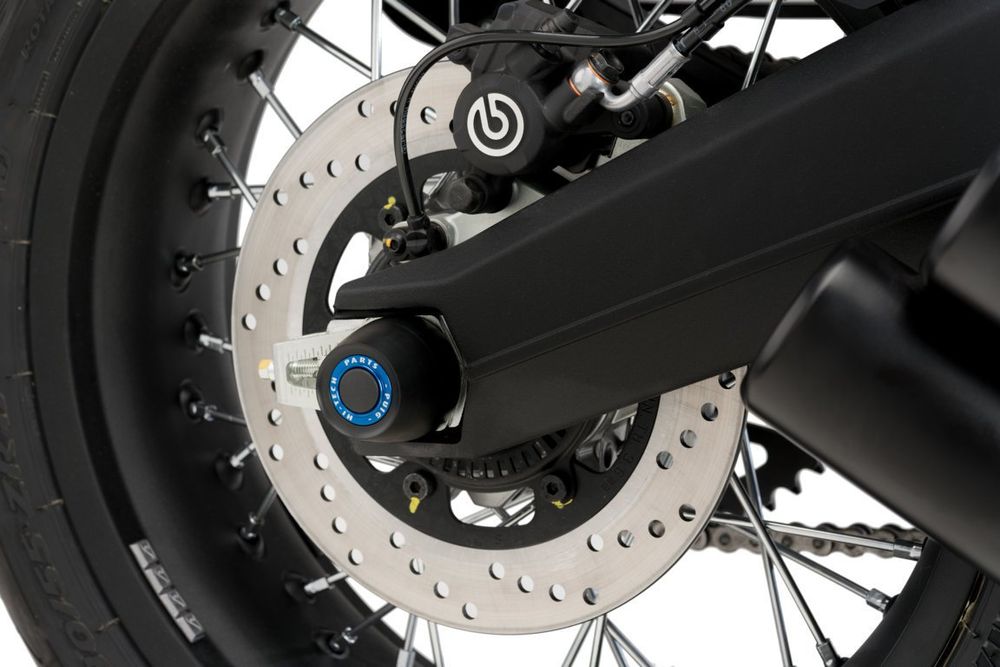 PUIG 20158N Hinterachsregler PHB19  passend fuer DUCATI SCRAMBLER ICON Schwarz