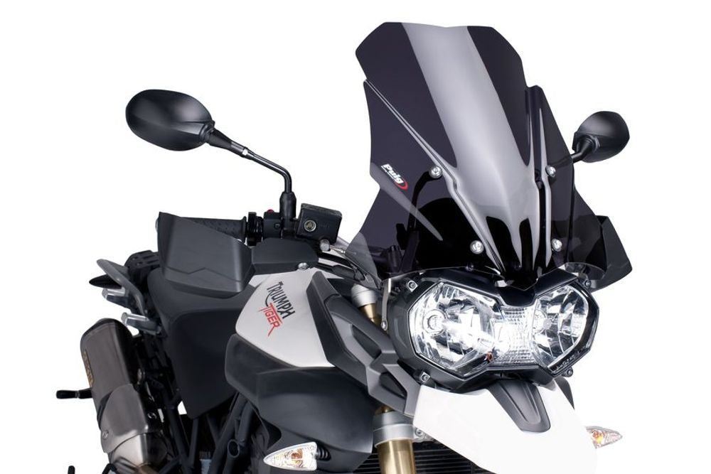 PUIG 5652F Tourenscheibe  passend fuer TRIUMPH TIGER 800 Stark getönt
