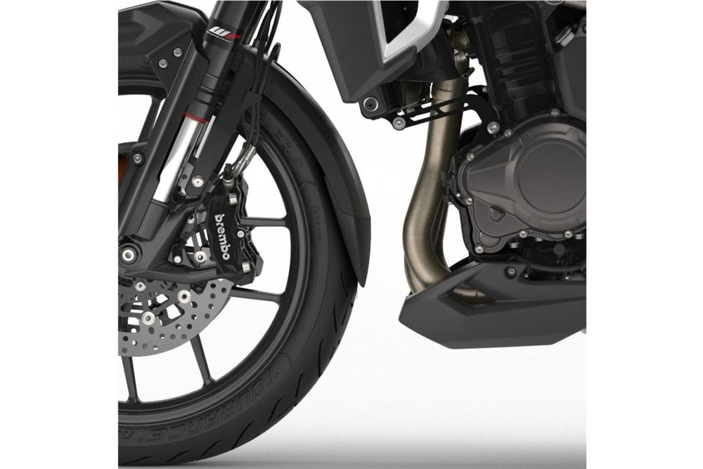 PUIG 9223N Verlängerung des vorderen Schutzblechs  passend fuer TRIUMPH TIGER EXPLORER XC Schwarz
