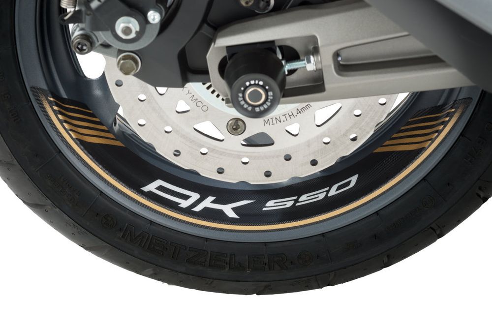 PUIG 9630O Rim Strips Specials  passend fuer KYMCO AK550 PREMIUM Gold
