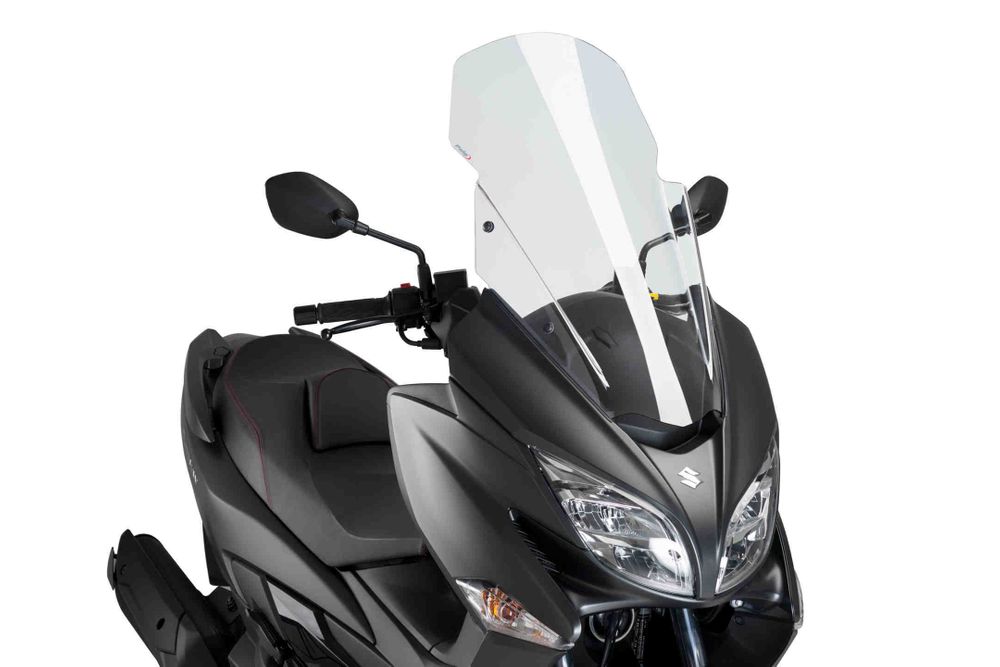 PUIG 9973W Windschutzscheibe V-Tech Line Touring  passend fuer SUZUKI BURGMAN 400 Transparent