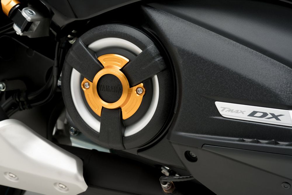 PUIG 9855O Kupplungsabdeckung  passend fuer YAMAHA T-MAX 530 Gold