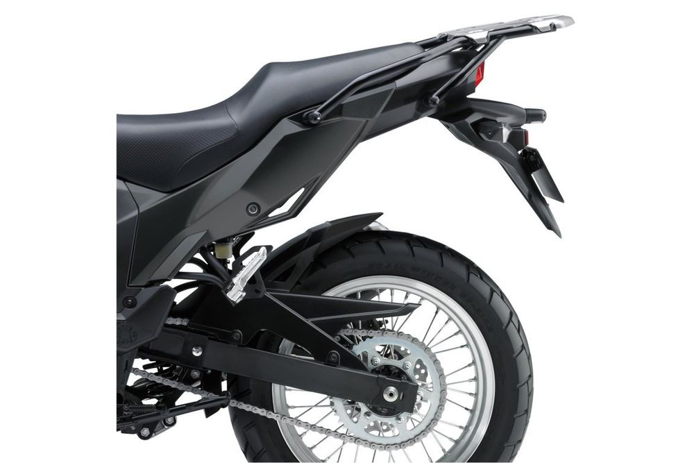PUIG 9895J Kotflügelverlängerung  passend fuer KAWASAKI VERSYS-X 300 Mattschwarz
