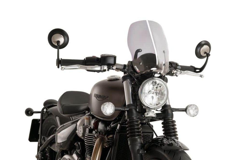 PUIG 9437H New Generation Sport  passend fuer TRIUMPH BONNEVILLE BOBBER Getönt