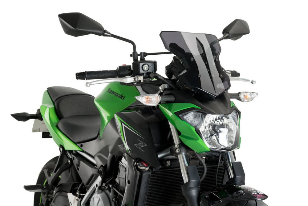 PUIG 20335F Flanker  passend fuer KAWASAKI ER-6N Stark getönt