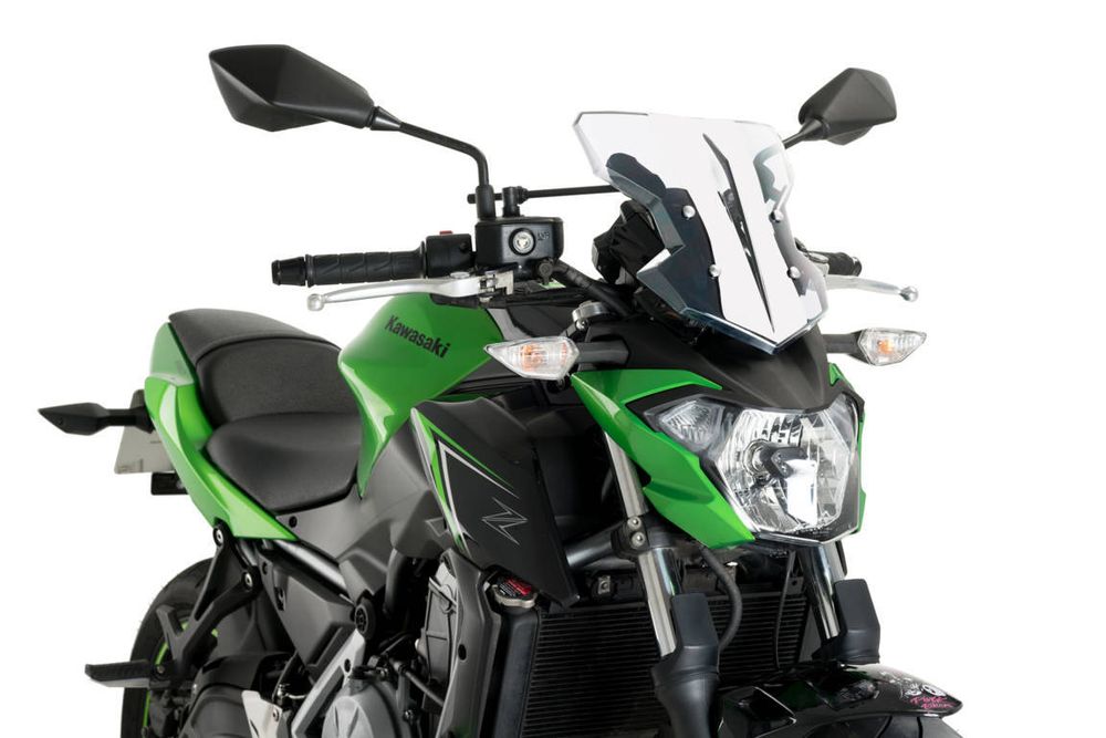 PUIG 20335W Flanker  passend fuer KAWASAKI ER-6N Transparent