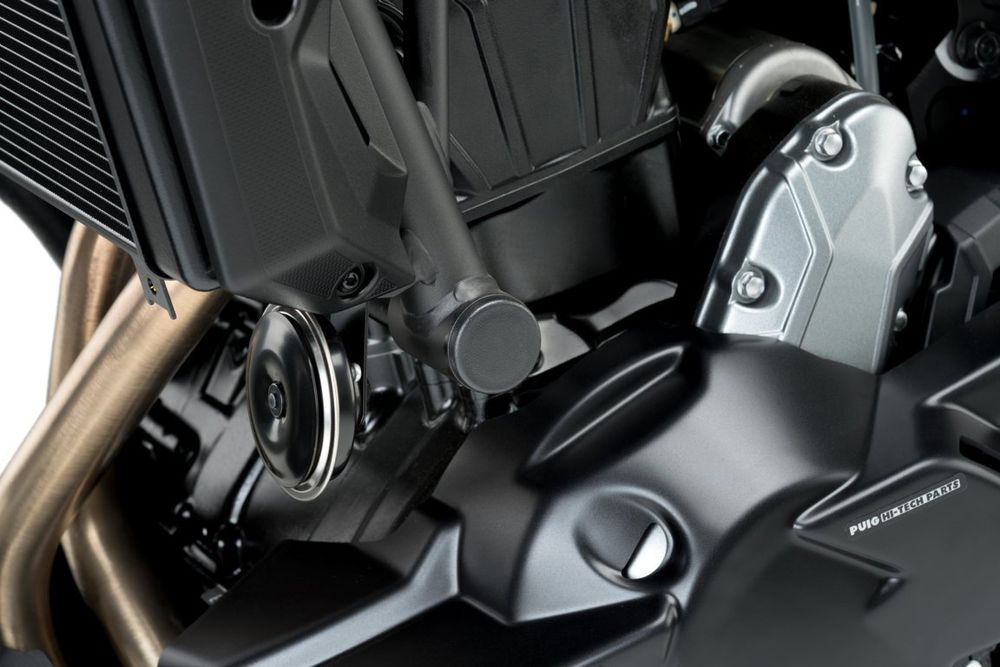 PUIG 9637N Verkleidungsaufsätzte  passend fuer KAWASAKI NINJA 650 Schwarz