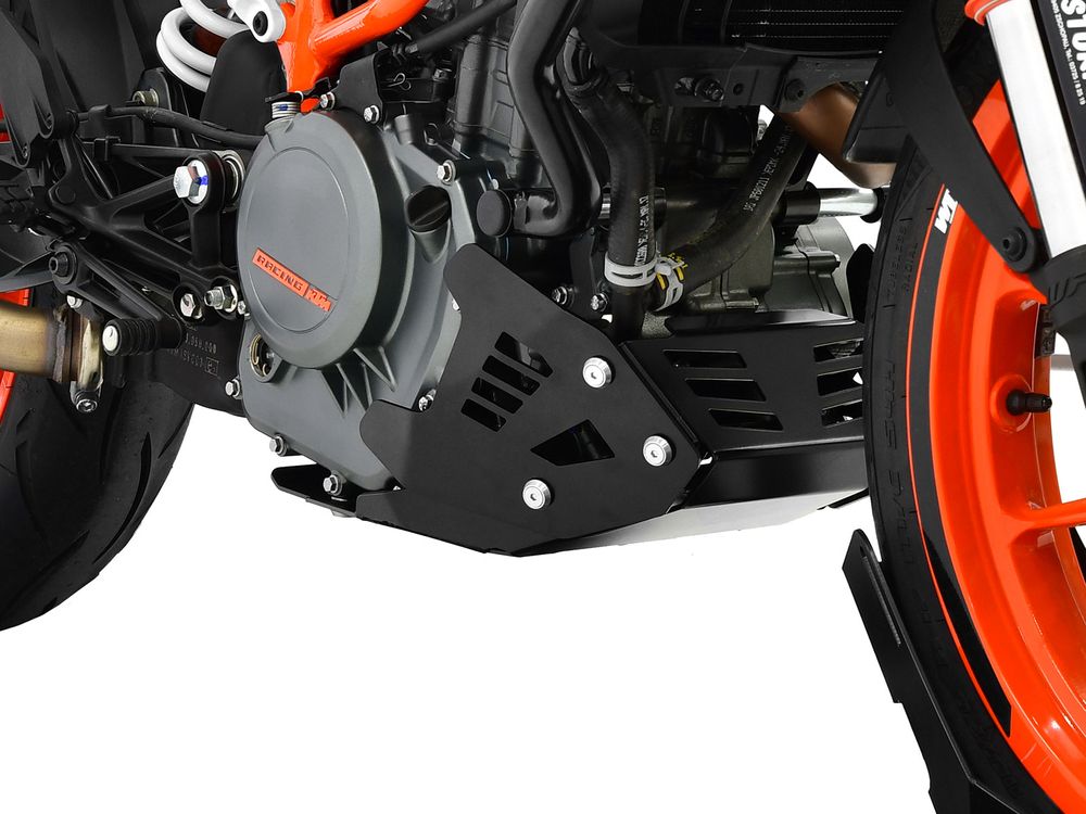 Ibex 10004566 Kompatibel/Ersatz für Motorschutz KTM 390 Duke BJ 2017-20 Schwarz