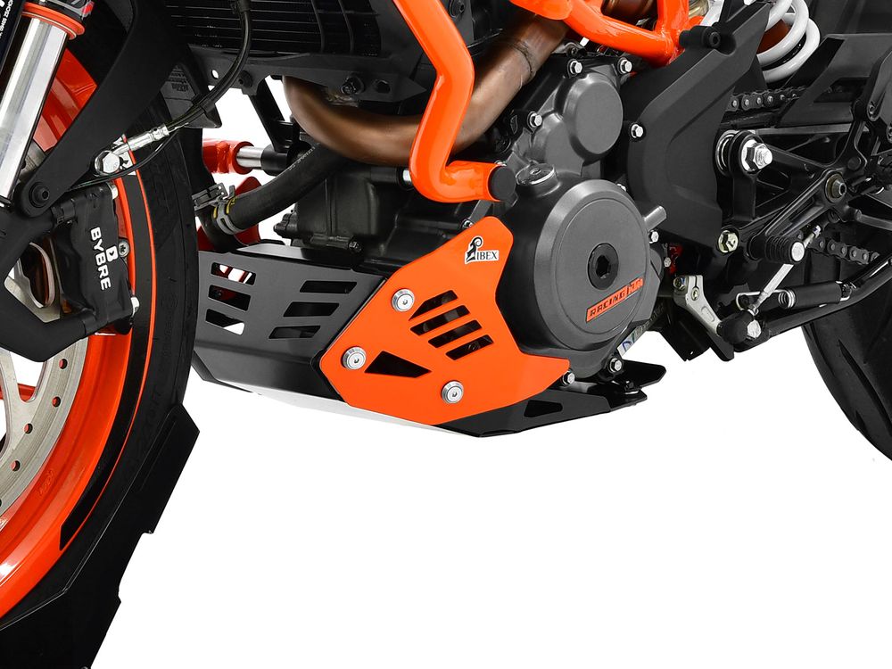 Ibex 10004567 Kompatibel/Ersatz für Motorschutz KTM 390 Duke BJ 2017-20 Schwarz