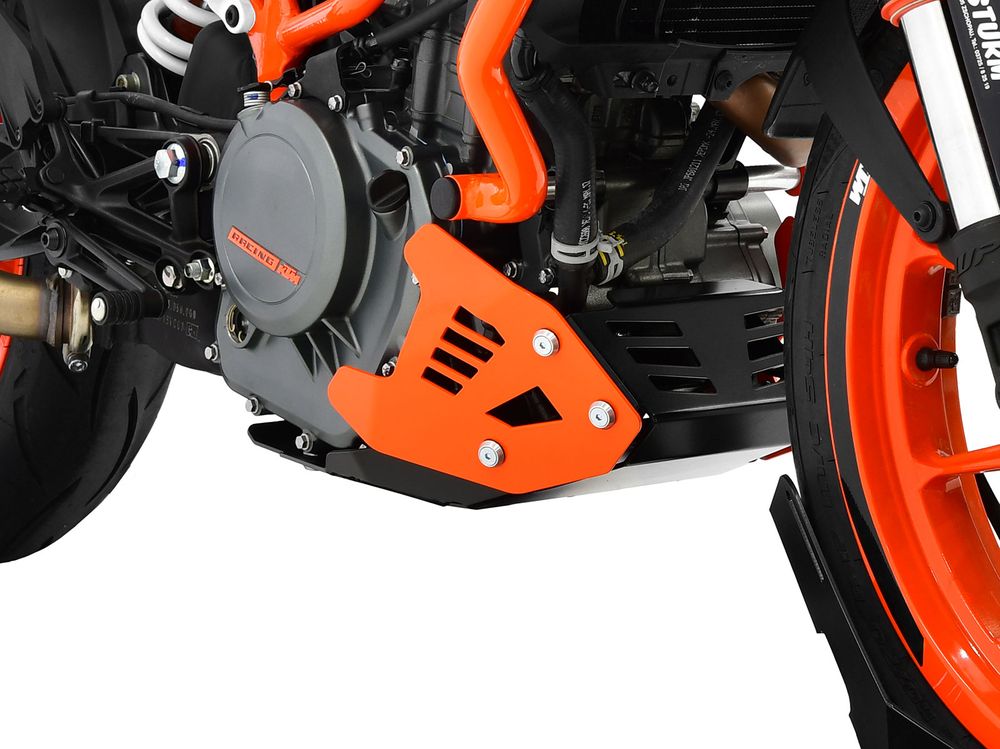 Ibex 10004567 Kompatibel/Ersatz für Motorschutz KTM 390 Duke BJ 2017-20 Schwarz