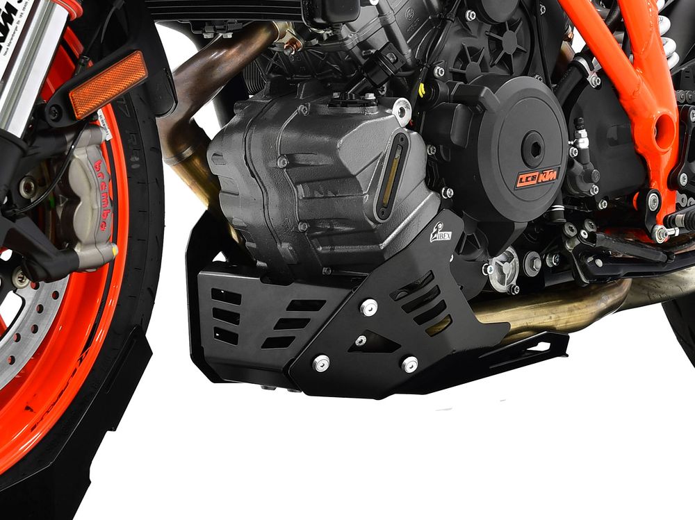 Ibex 10004571 Kompatibel/Ersatz für Motorschutz KTM 1290 Superduke R BJ 2014-19 Schwarz