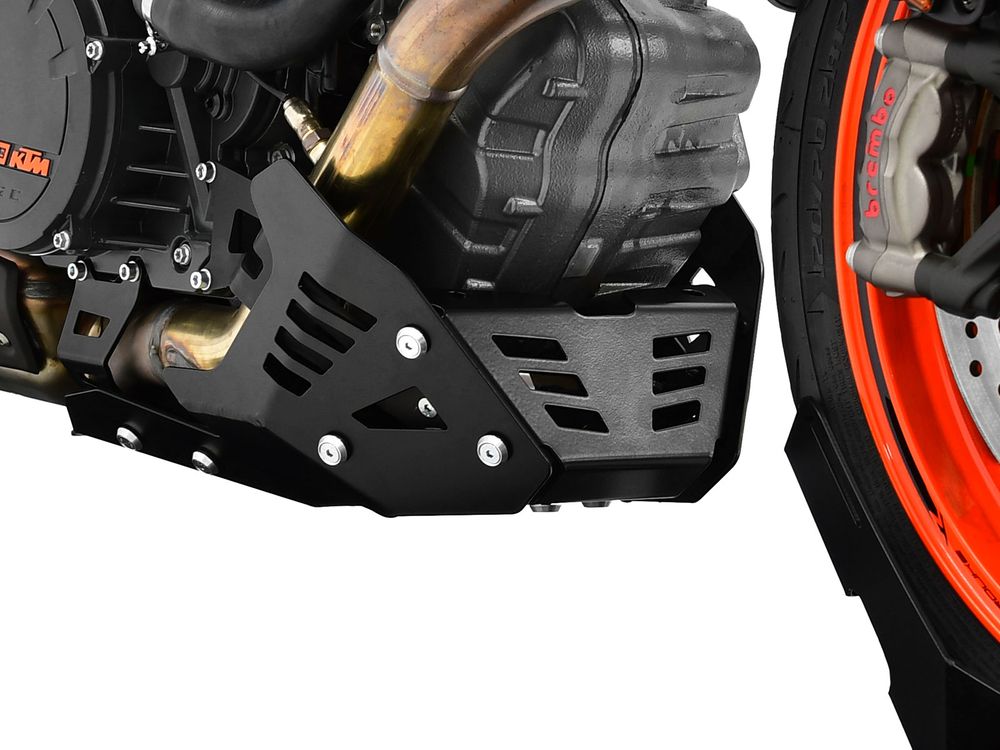 Ibex 10004571 Kompatibel/Ersatz für Motorschutz KTM 1290 Superduke R BJ 2014-19 Schwarz