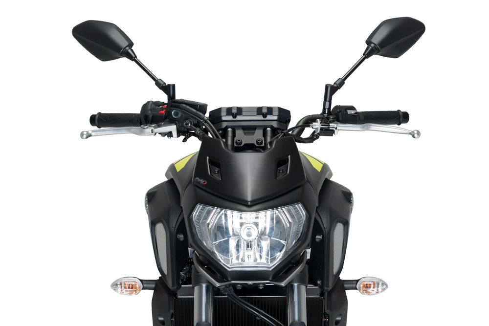 PUIG 1439J New Generation Sport Plus  passend fuer YAMAHA MT-07 Mattschwarz