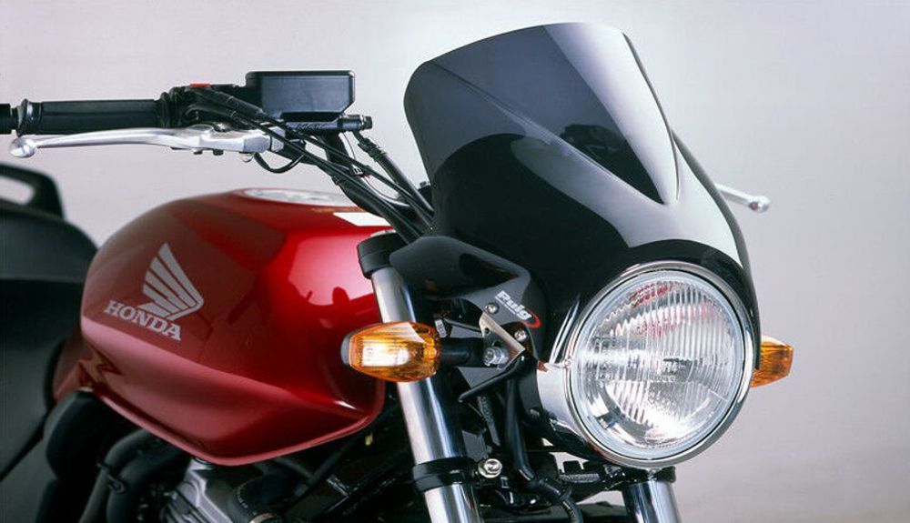 PUIG 1482N Windy  passend fuer KAWASAKI ER-5 TWISTER Schwarz