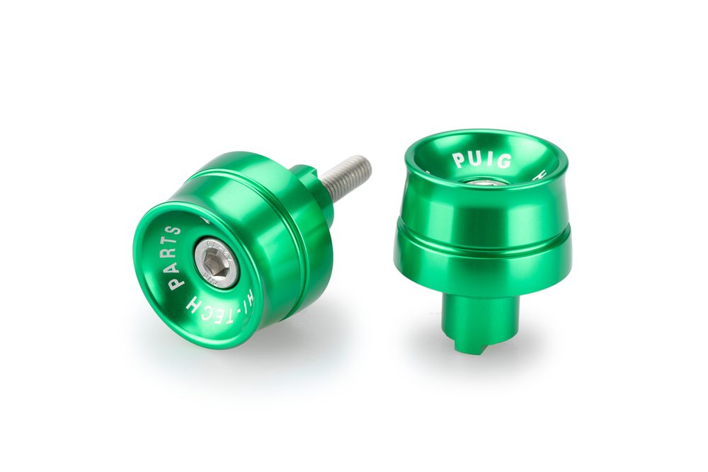 PUIG 21002V Lenkerenden Speed  passend fuer KAWASAKI Z650 Grün