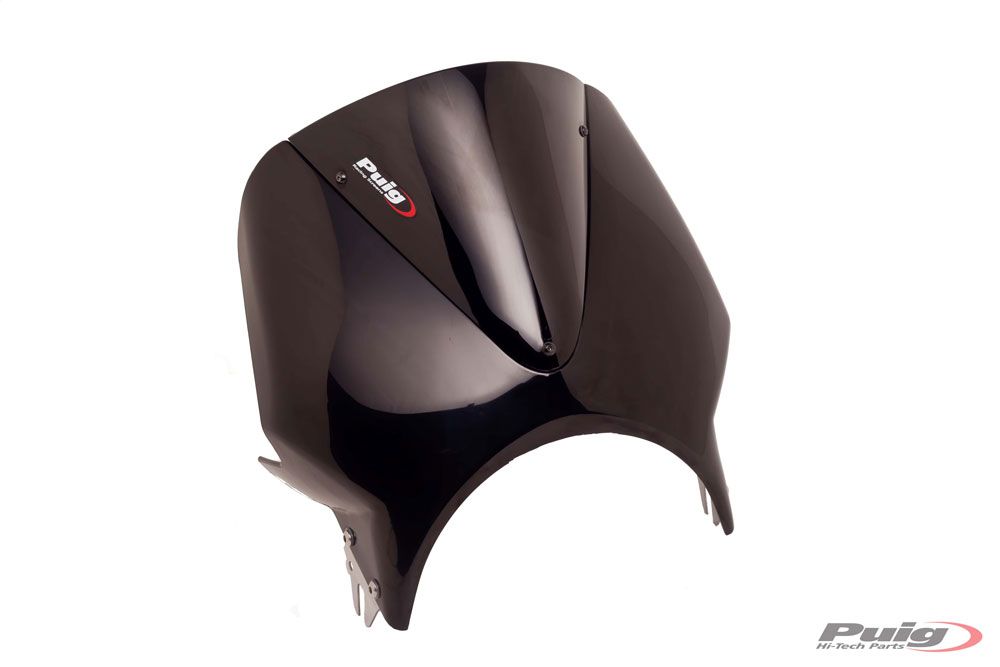 PUIG 1517N Vision  passend fuer KAWASAKI ER-5 TWISTER Schwarz