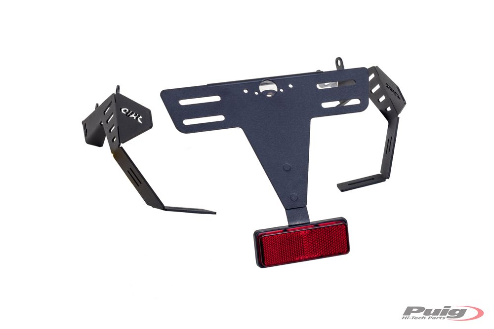 PUIG 1612N Kennzeichenhalters  passend fuer HONDA CBR600RR Schwarz