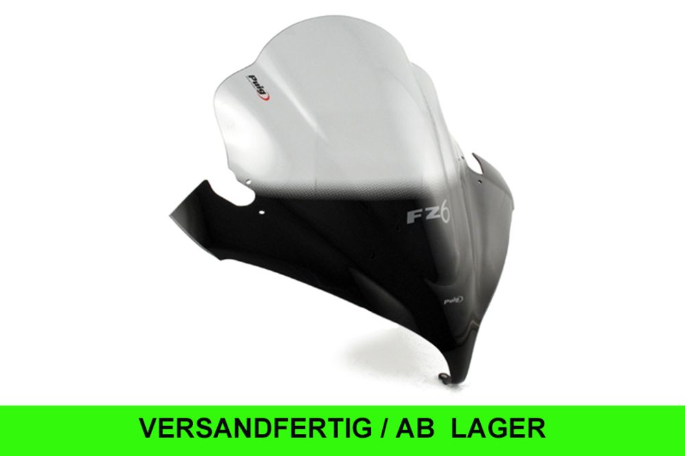 PUIG 1646H Racingscheibe  passend fuer YAMAHA FZ6 FAZER Getönt