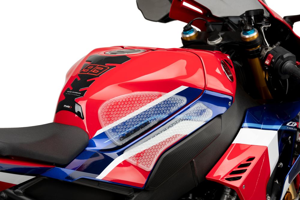 PUIG 21299W Seitliche Tankprotektor  passend fuer HONDA CBR1000RR-R FIREBLADE Transparent